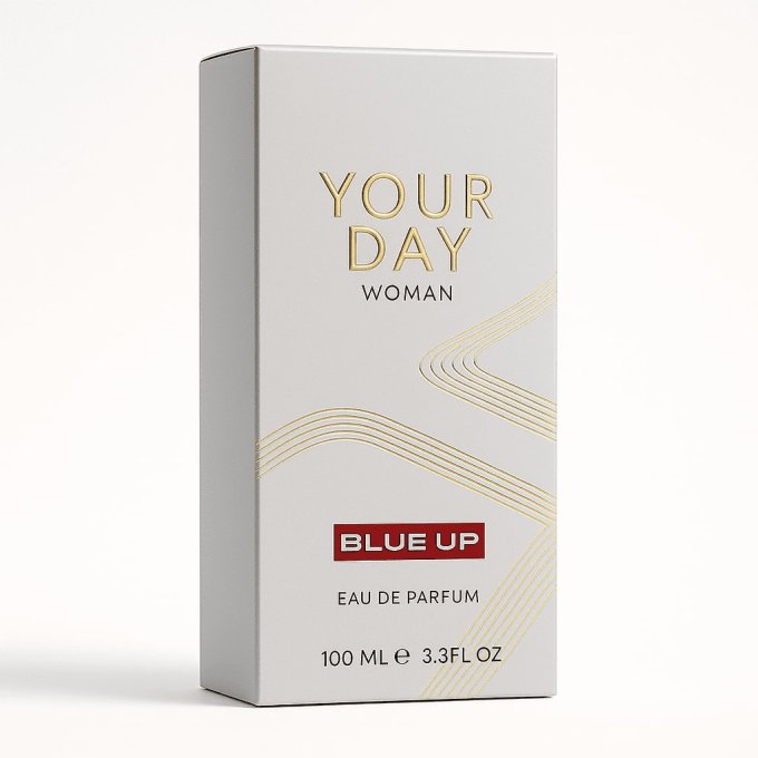 BLUE UP YOUR DAY WOMEN – Eau de parfum femme 100 ml | Inspiration florale fraîche et lumineuse