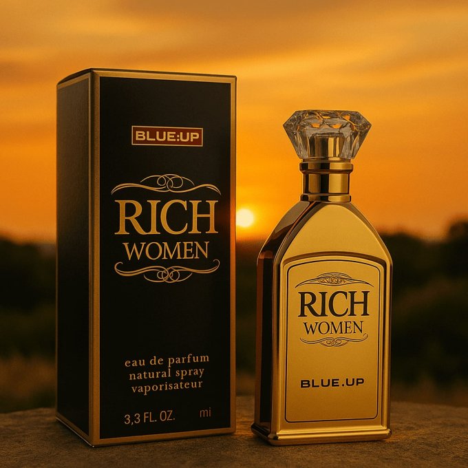 BLUE UP RICH WOMEN – Eau de parfum femme 100 ml | Inspiration florale fruitée et orientale
