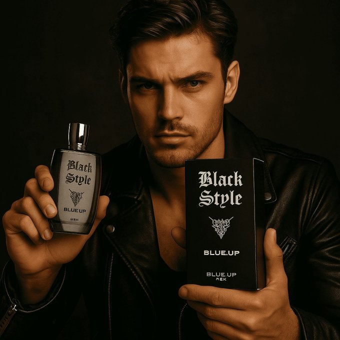 BLUE UP BLACK STYLE MEN – Eau de toilette homme 100 ml | Inspiration boisée aromatique et épicée