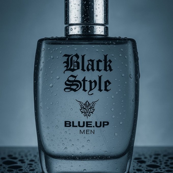 BLUE UP BLACK STYLE MEN – Eau de toilette homme 100 ml | Inspiration boisée aromatique et épicée