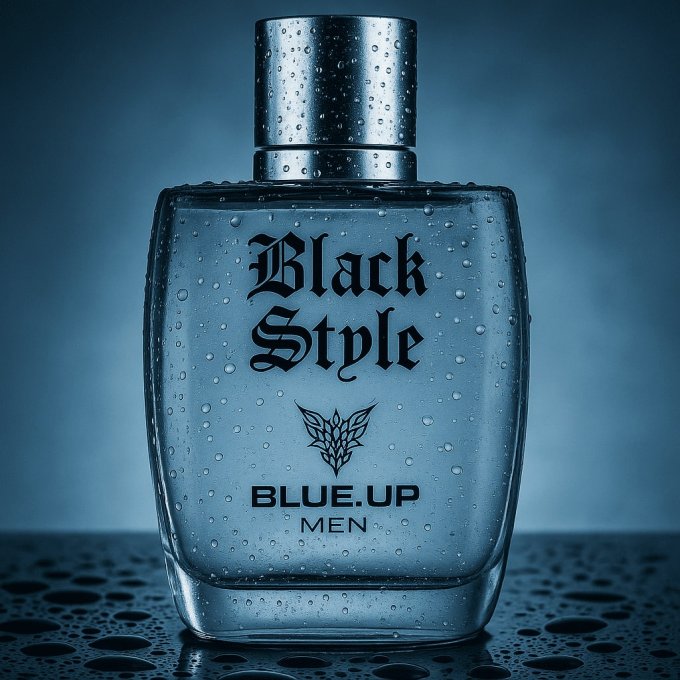 BLUE UP BLACK STYLE MEN – Eau de toilette homme 100 ml | Inspiration boisée aromatique et épicée
