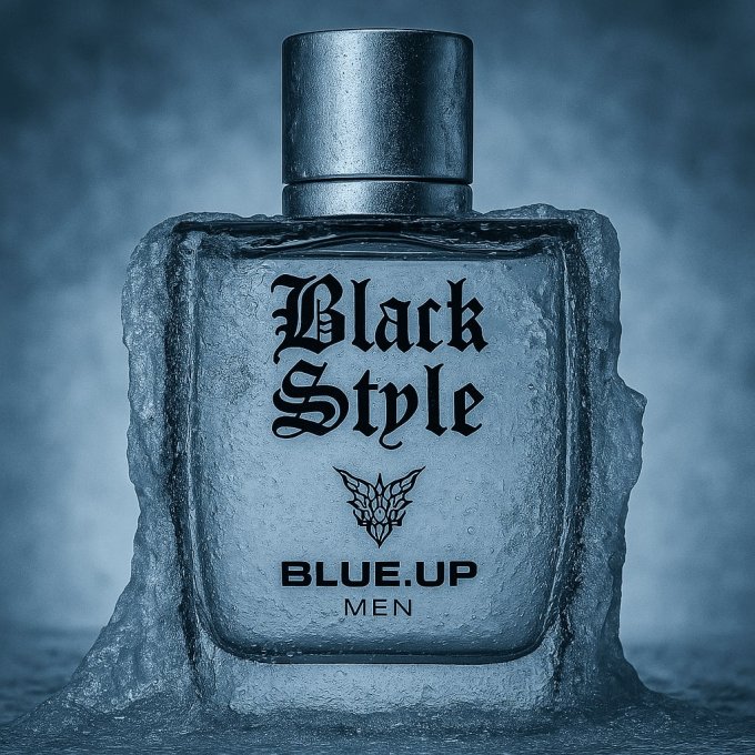 BLUE UP BLACK STYLE MEN – Eau de toilette homme 100 ml | Inspiration boisée aromatique et épicée
