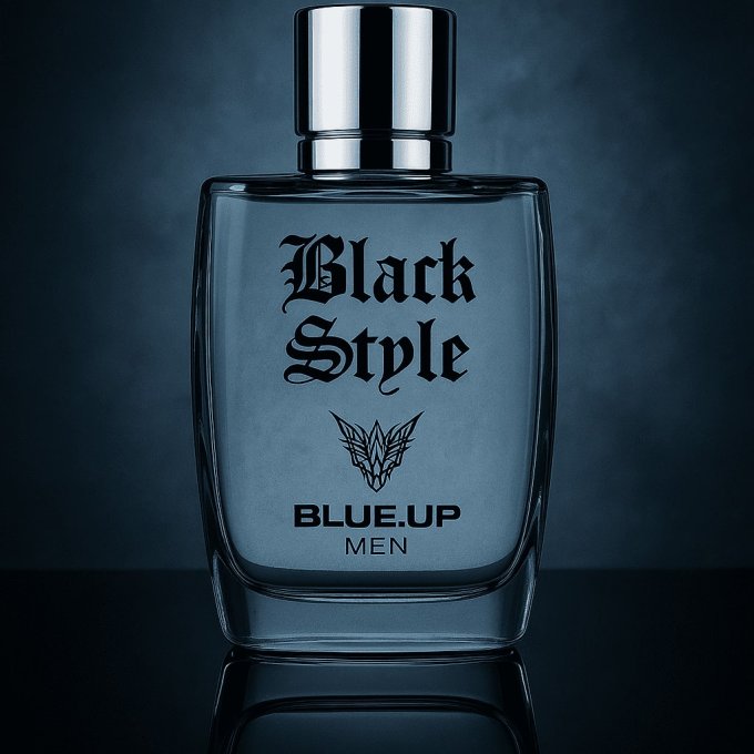 BLUE UP BLACK STYLE MEN – Eau de toilette homme 100 ml | Inspiration boisée aromatique et épicée