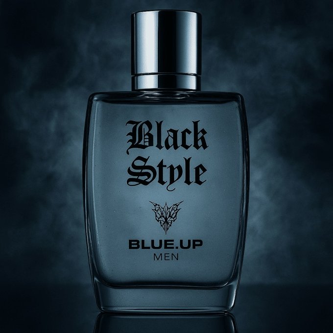 BLUE UP BLACK STYLE MEN – Eau de toilette homme 100 ml | Inspiration boisée aromatique et épicée