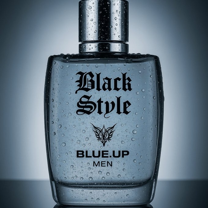 BLUE UP BLACK STYLE MEN – Eau de toilette homme 100 ml | Inspiration boisée aromatique et épicée