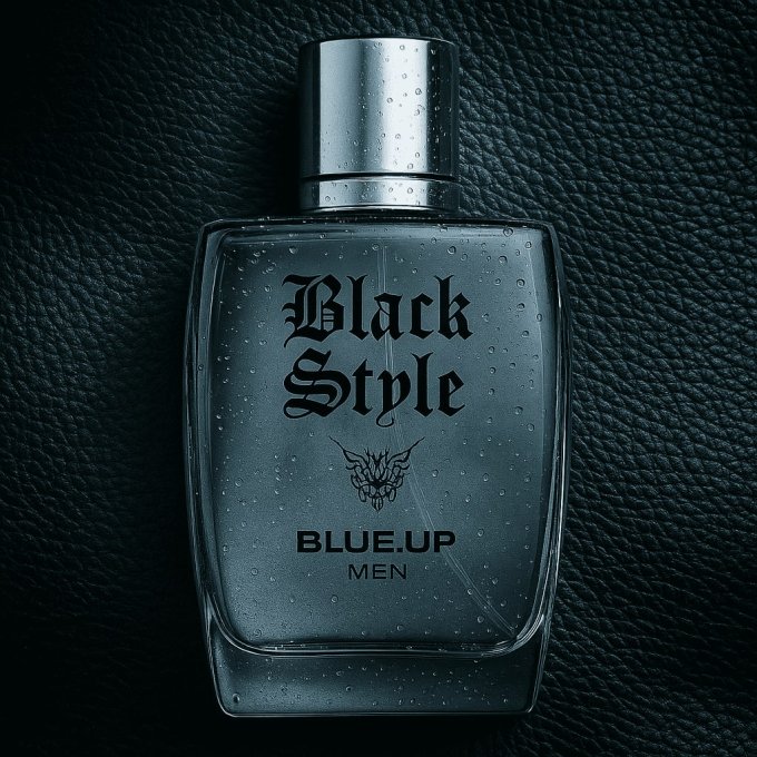 BLUE UP BLACK STYLE MEN – Eau de toilette homme 100 ml | Inspiration boisée aromatique et épicée