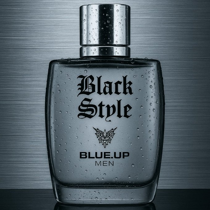 BLUE UP BLACK STYLE MEN – Eau de toilette homme 100 ml | Inspiration boisée aromatique et épicée