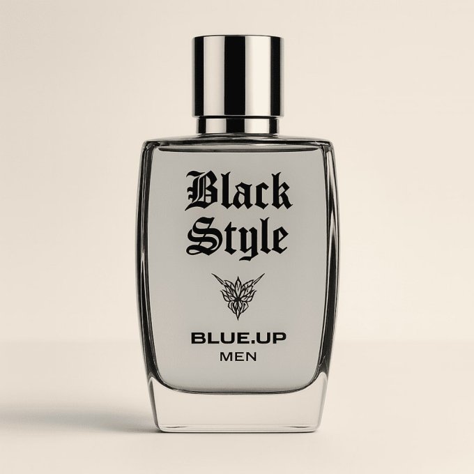 BLUE UP BLACK STYLE MEN – Eau de toilette homme 100 ml | Inspiration boisée aromatique et épicée
