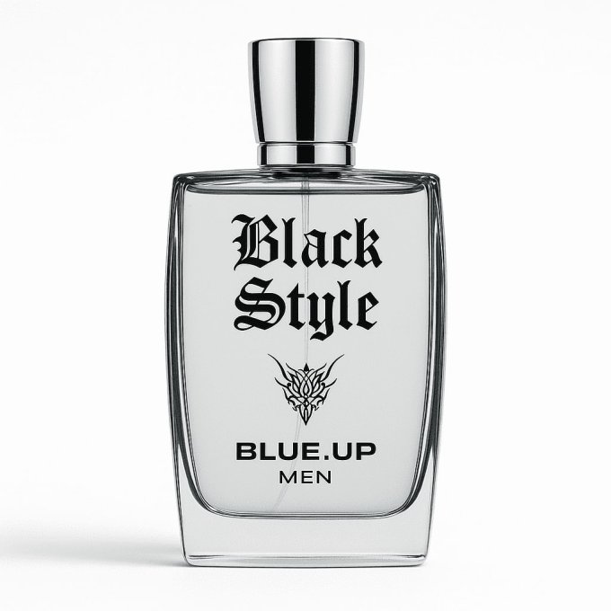BLUE UP BLACK STYLE MEN – Eau de toilette homme 100 ml | Inspiration boisée aromatique et épicée