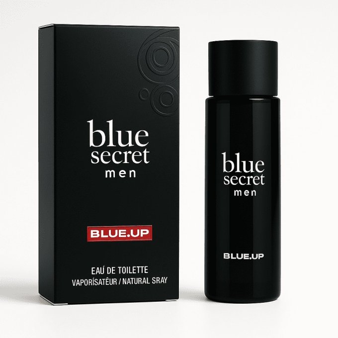 BLUE UP BLUE SECRET MEN – Eau de toilette homme 100 ml | Inspiration orientale boisée et aromatique