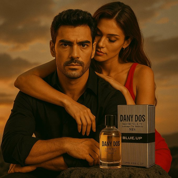 BLUE UP DANY DOS – Eau de toilette homme 100 ml | Inspiration boisée épicée et fruitée