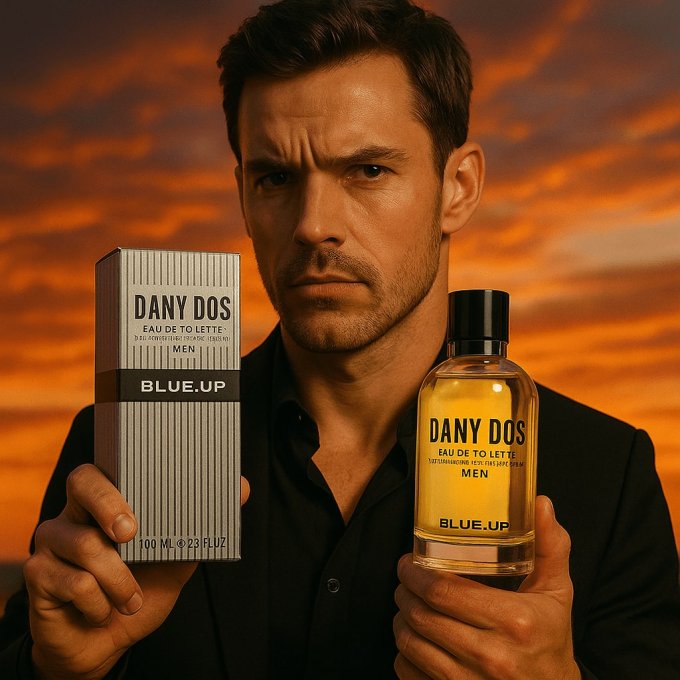 BLUE UP DANY DOS – Eau de toilette homme 100 ml | Inspiration boisée épicée et fruitée