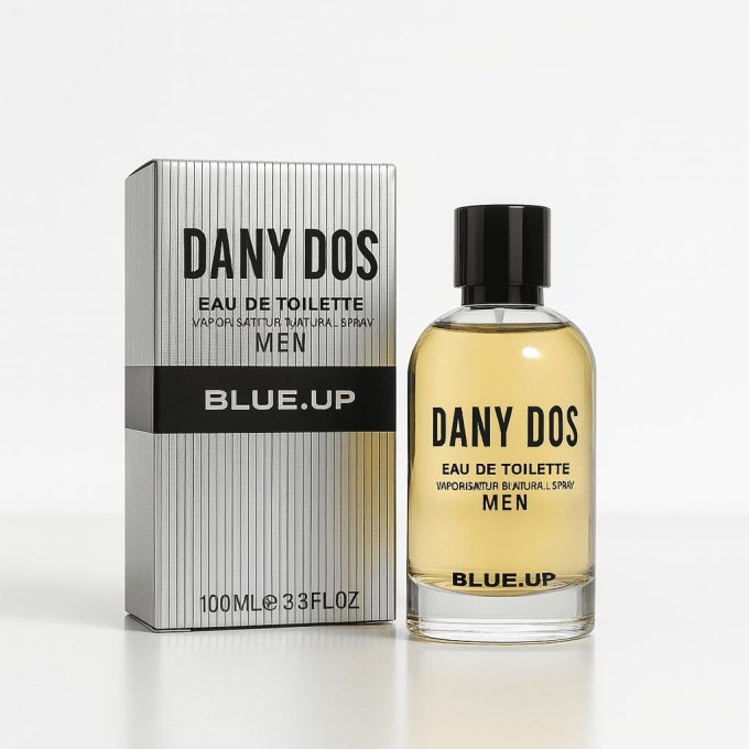 BLUE UP DANY DOS – Eau de toilette homme 100 ml | Inspiration boisée épicée et fruitée