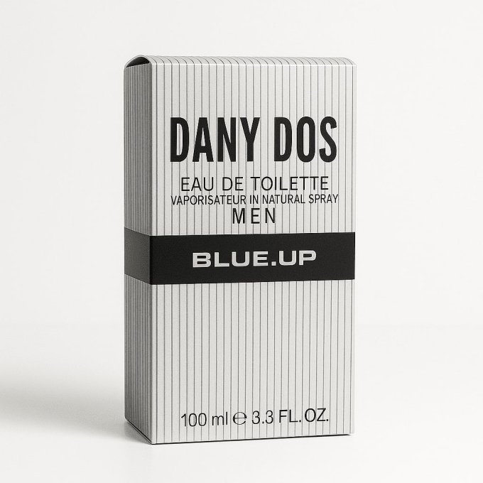 BLUE UP DANY DOS – Eau de toilette homme 100 ml | Inspiration boisée épicée et fruitée