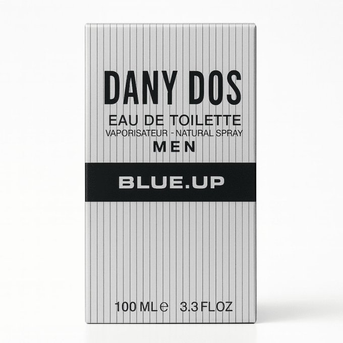 BLUE UP DANY DOS – Eau de toilette homme 100 ml | Inspiration boisée épicée et fruitée