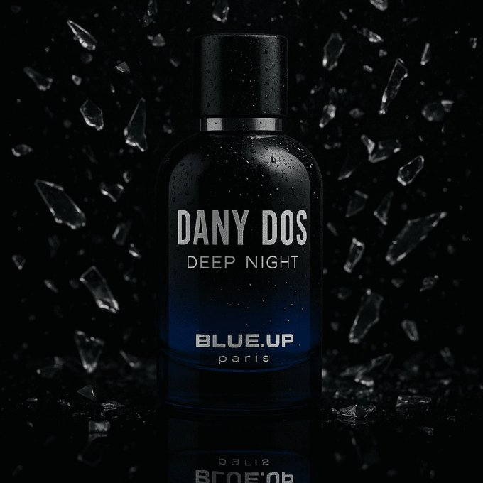 BLUE UP DANY DOS DEEP NIGHT – Eau de toilette homme 100 ml | Inspiration boisée florale musquée
