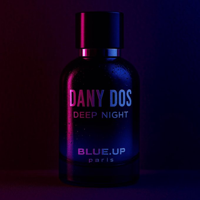 BLUE UP DANY DOS DEEP NIGHT – Eau de toilette homme 100 ml | Inspiration boisée florale musquée