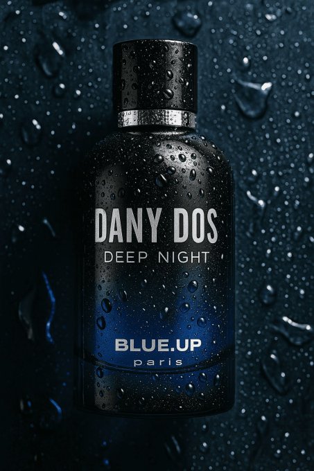 BLUE UP DANY DOS DEEP NIGHT – Eau de toilette homme 100 ml | Inspiration boisée florale musquée