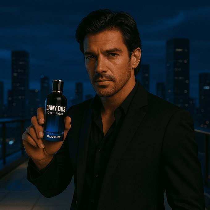 BLUE UP DANY DOS DEEP NIGHT – Eau de toilette homme 100 ml | Inspiration boisée florale musquée