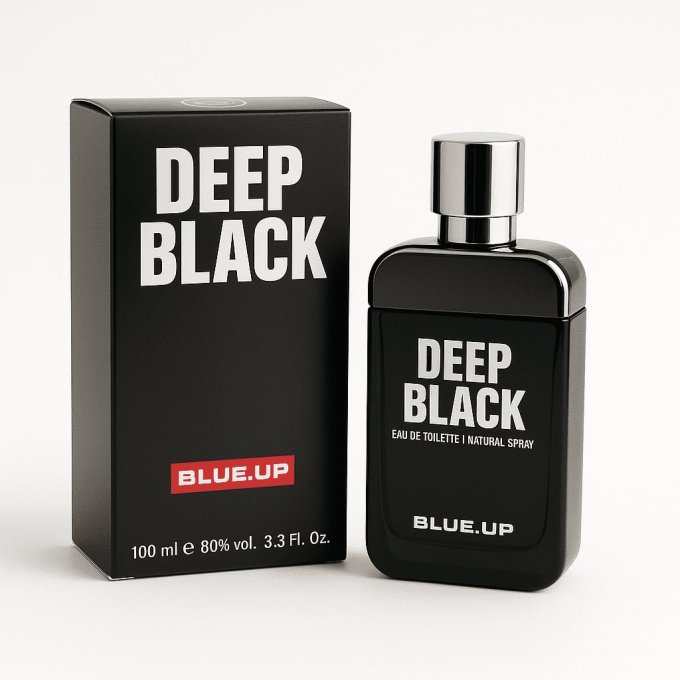 BLUE UP DEEP BLACK – Eau de toilette homme 100 ml | Inspiration aromatique fougère boisée