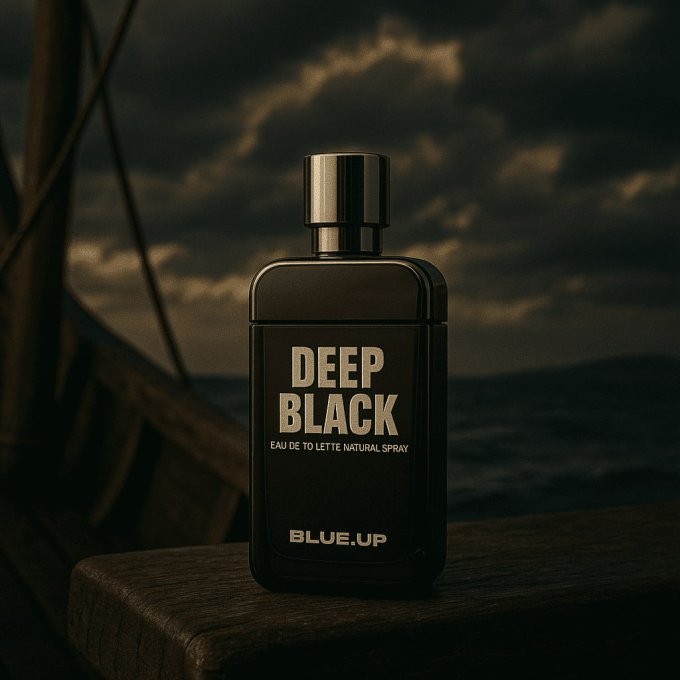 BLUE UP DEEP BLACK – Eau de toilette homme 100 ml | Inspiration aromatique fougère boisée