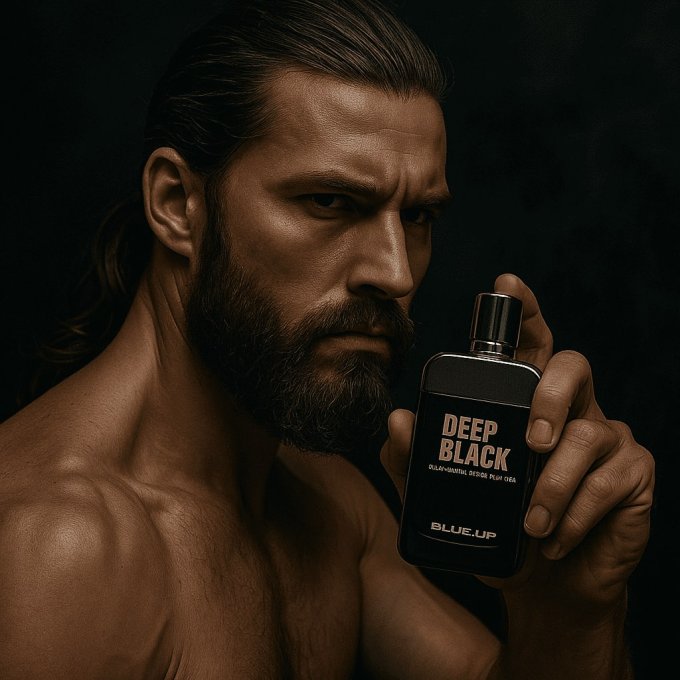 BLUE UP DEEP BLACK – Eau de toilette homme 100 ml | Inspiration aromatique fougère boisée