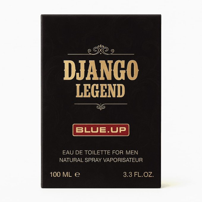 BLUE UP DJANGO LEGEND MEN – EDT homme 100 ml | Inspiration fougère aromatique intemporel