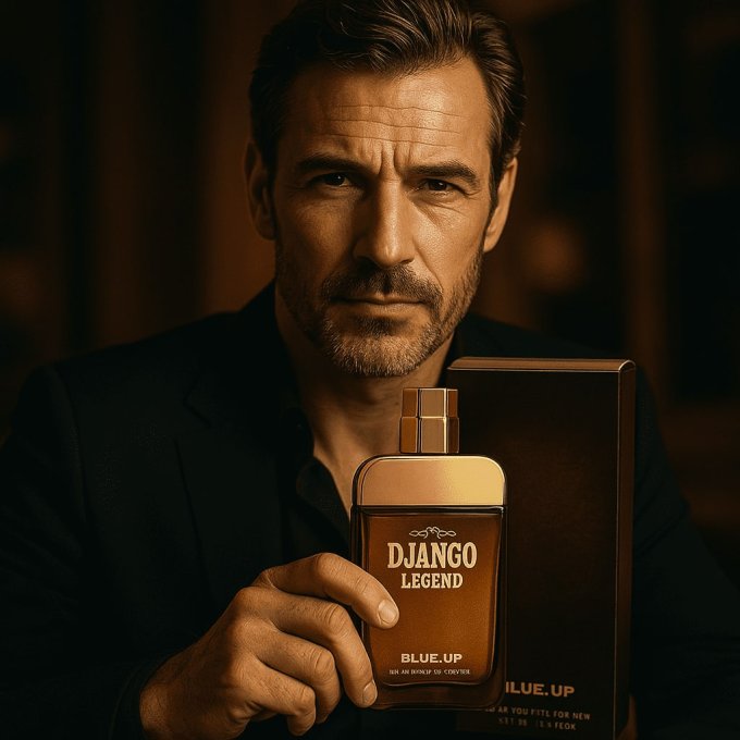 BLUE UP DJANGO LEGEND MEN – EDT homme 100 ml | Inspiration fougère aromatique intemporel