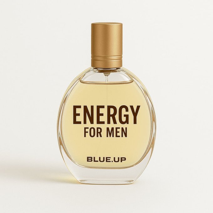 BLUE UP ENERGY FOR LIFE MEN – Eau de toilette homme 100 ml | Inspiration fruitée boisée vivifiante