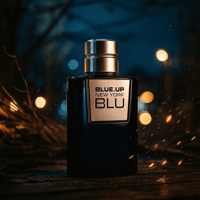BLUE UP NEW YORK BLUE MEN – Eau de toilette homme 100 ml | Boisé aromatique et magnétique