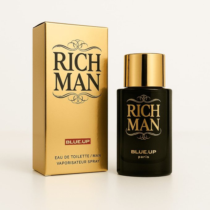 Blue-Up Rich Man Duke – Eau de toilette homme | Accord boisé oriental