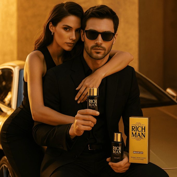 Blue-Up Rich Man Duke – Eau de toilette homme | Accord boisé oriental