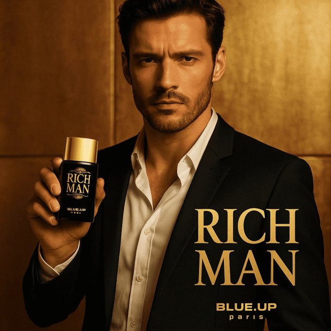 Blue-Up Rich Man Duke – Eau de toilette homme | Accord boisé oriental