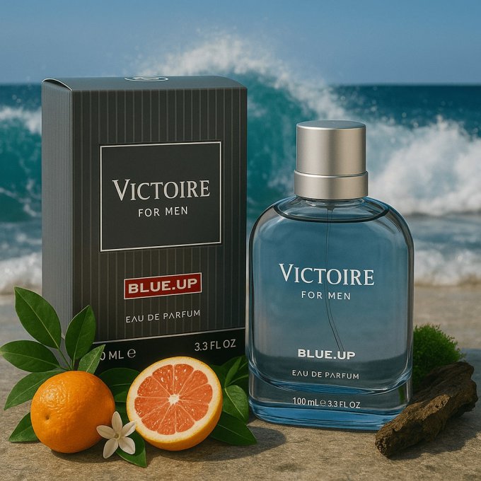 Blue-Up Victoire – Eau de toilette homme | Accord marin boisé