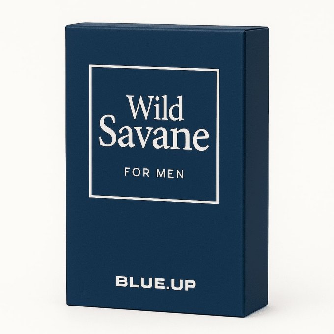 Blue-Up Wild Savane – Eau de parfum homme | Fraîcheur boisée aromatique