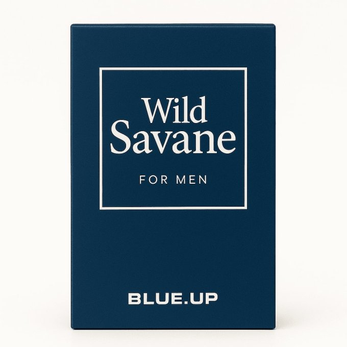 Blue-Up Wild Savane – Eau de parfum homme | Fraîcheur boisée aromatique
