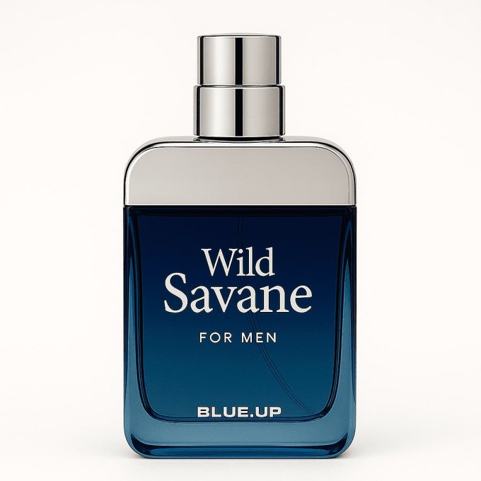 Blue-Up Wild Savane – Eau de parfum homme | Fraîcheur boisée aromatique