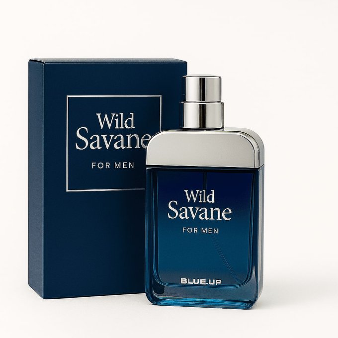 Blue-Up Wild Savane – Eau de parfum homme | Fraîcheur boisée aromatique