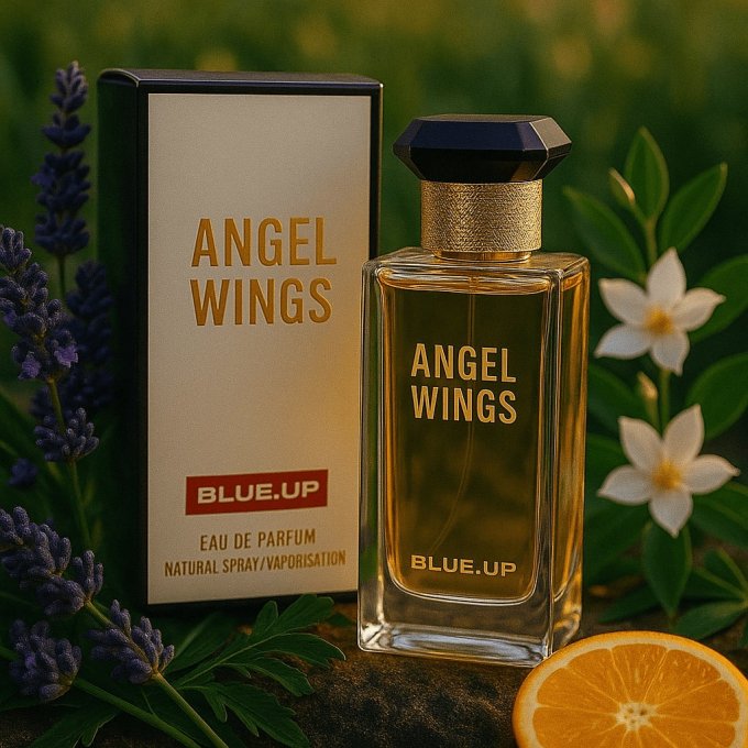 Blue-Up Angel Wings – Eau de parfum femme | Floral aromatique lumineux