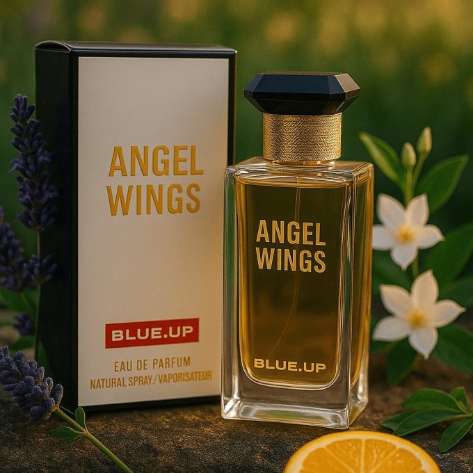 Blue-Up Angel Wings – Eau de parfum femme | Floral aromatique lumineux