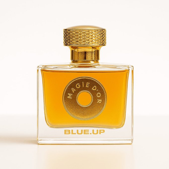 Blue-Up Magie d’Or – Eau de parfum femme | Gourmand oriental doux
