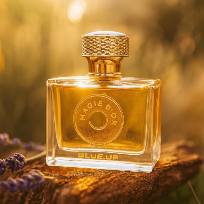 Blue-Up Magie d’Or – Eau de parfum femme | Gourmand oriental doux