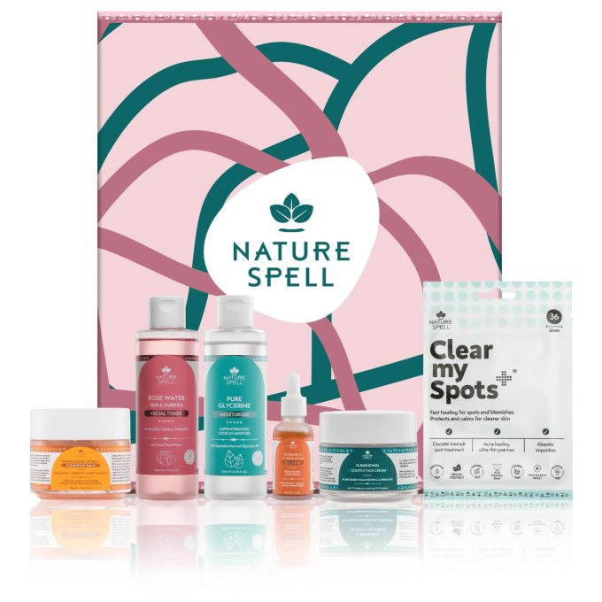 Routine Peau parfaite – Coffret cadeau soins essentiels à la maison - Nature Spell