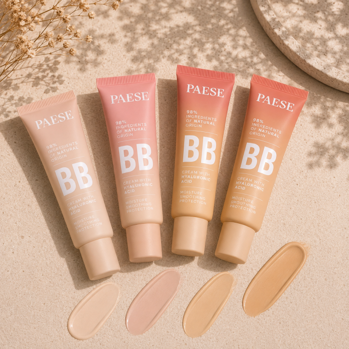BB crème à l'acide hyaluronique - 30 ml - 4 teintes - PAESE