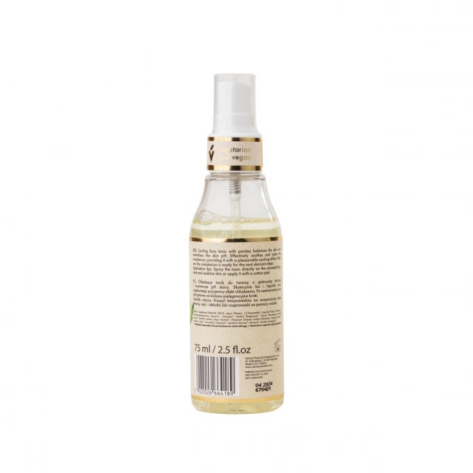 Brume tonifiante, rafraichissante et persillée - 75 ml - Ingrid Cosmetics