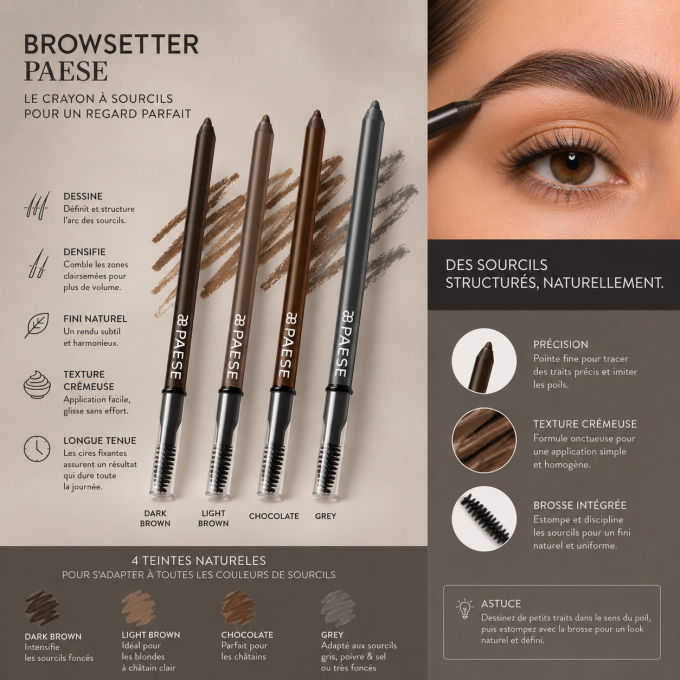 Browsetter PAESE (4 teintes) - 1.19g