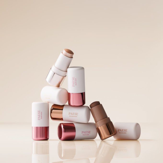 Blush crémeux en stick au beurre - 3 teintes - 6g - Paese