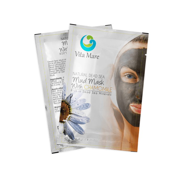 Masque à la boue de la Mer Morte et camomille Vita Maré - 50g