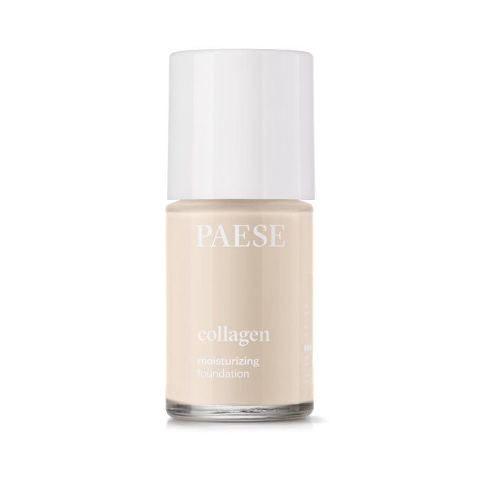 Fond de teint hydratant au collagène - 30 ml - 9 teintes - Paese