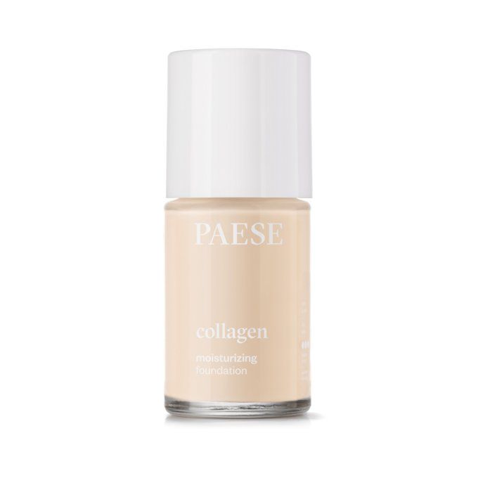 Fond de teint hydratant au collagène - 30 ml - 9 teintes - Paese